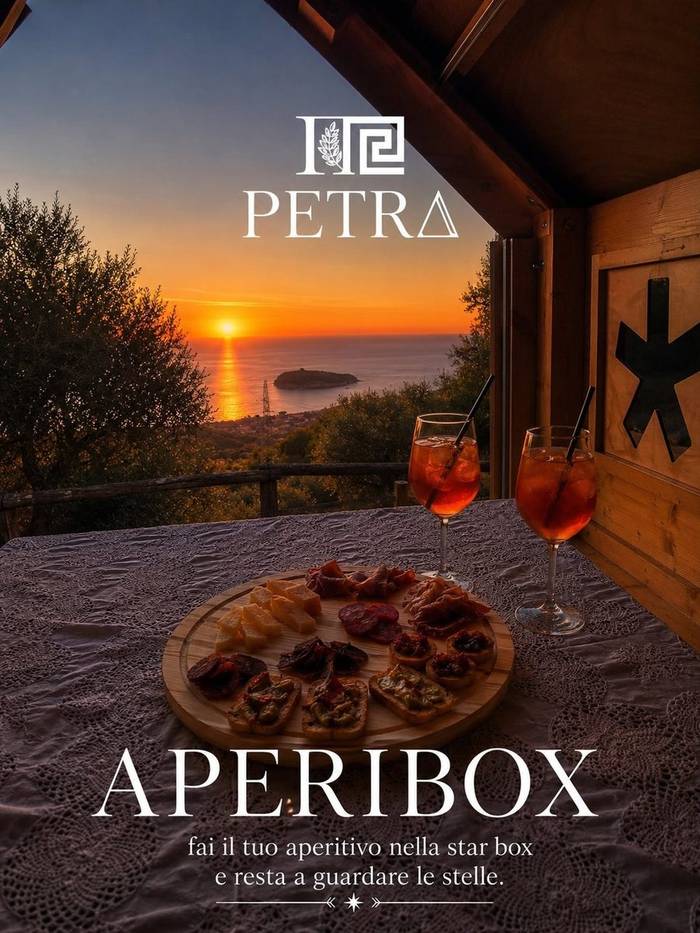 AperiBox – aperitivo nella StarsBOX con vista Isola di Cirella