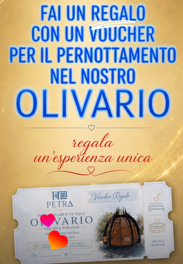 Voucher Regalo Olivario – regala una notte a Diamante